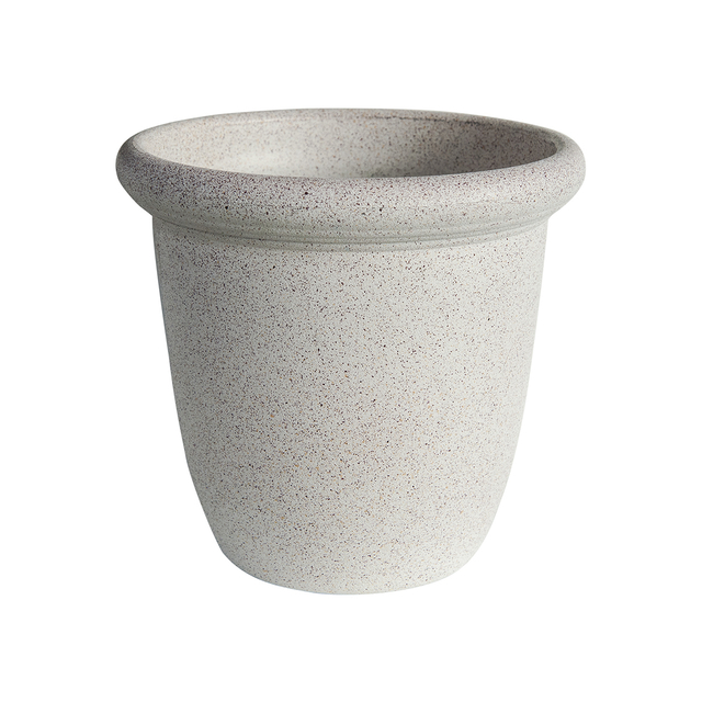 stone effect flower pots