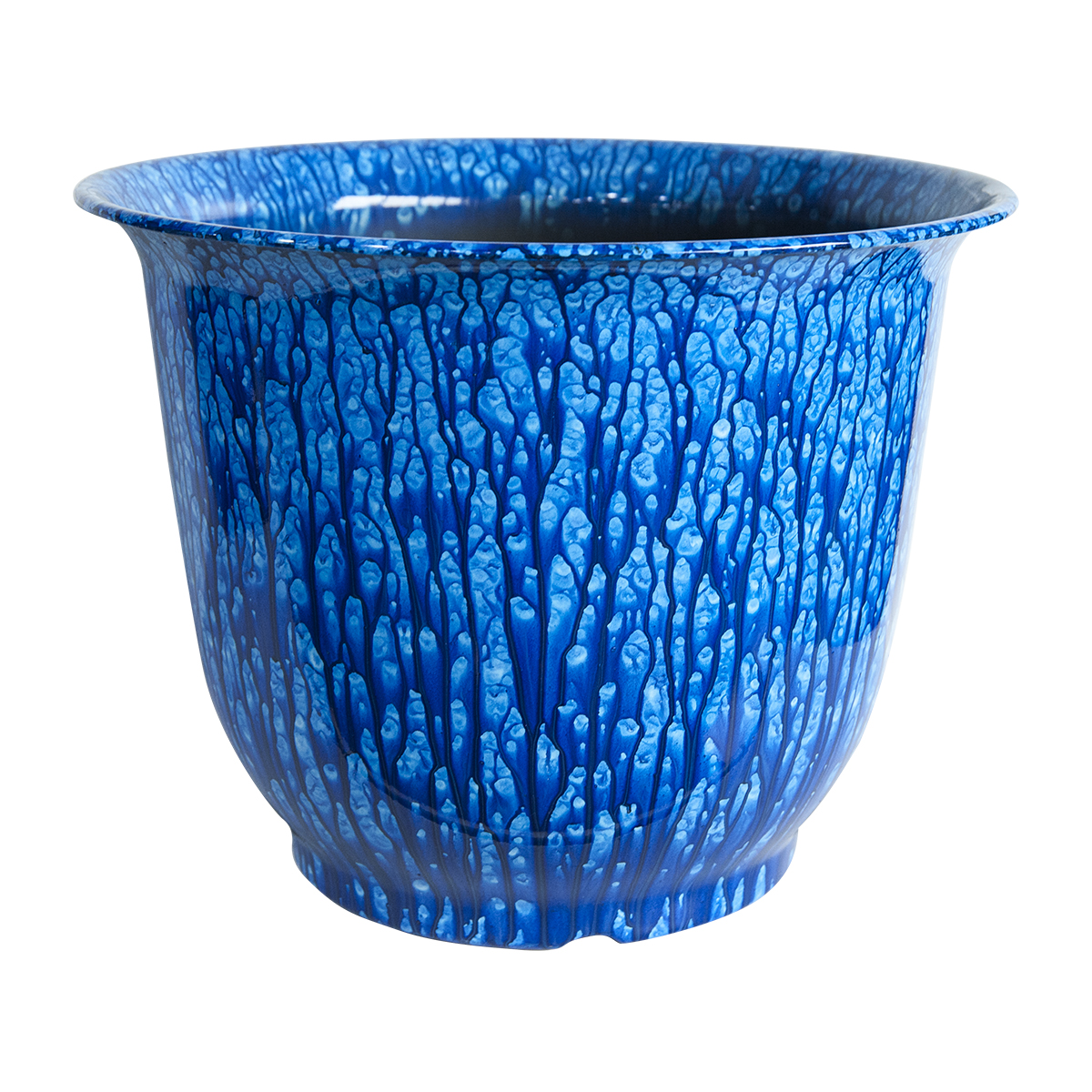 Resin Ceramic Glazed Finish Bell Pot Planters from China manufacturer